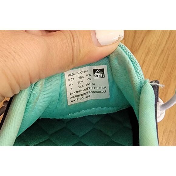 REEF Water Coast Men's Shoes-Navy 8 - Picture 8 of 8